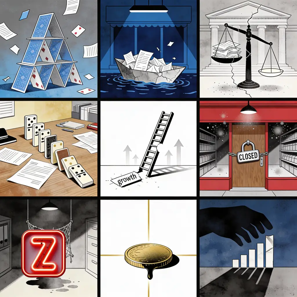 bankruptcy timeline chart